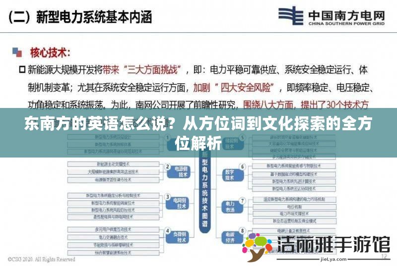 東南方的英語怎么說？從方位詞到文化探索的全方位解析