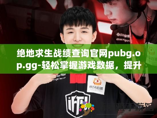 絕地求生戰(zhàn)績(jī)查詢官網(wǎng)pubg.op.gg-輕松掌握游戲數(shù)據(jù)，提升游戲體驗(yàn)