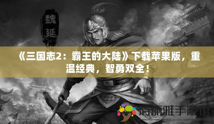 《三國志2：霸王的大陸》下載蘋果版，重溫經(jīng)典，智勇雙全！