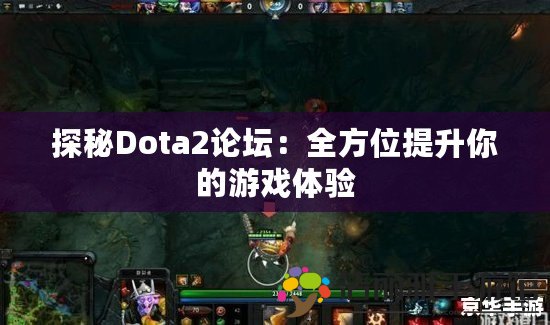 探秘Dota2論壇：全方位提升你的游戲體驗