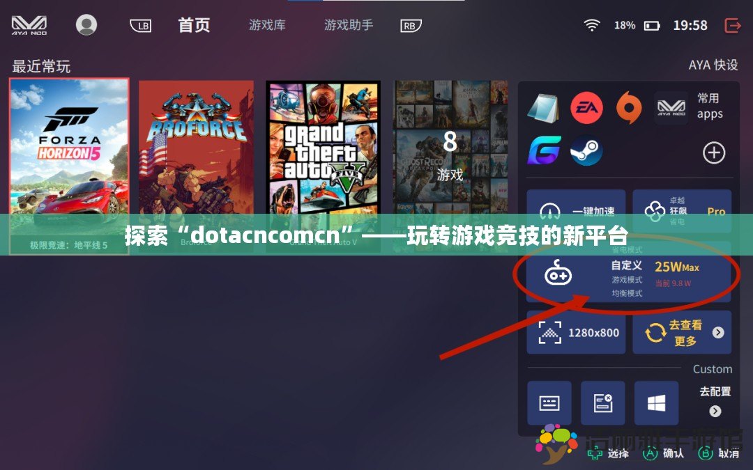 探索“dotacncomcn”——玩轉(zhuǎn)游戲競技的新平臺