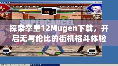 探索拳皇12Mugen下載，開啟無與倫比的街機(jī)格斗體驗(yàn)！