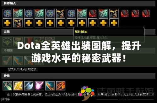 Dota全英雄出裝圖解，提升游戲水平的秘密武器！