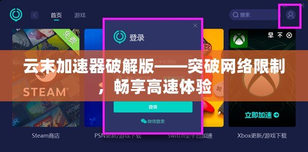 云末加速器破解版——突破網(wǎng)絡(luò)限制，暢享高速體驗(yàn)