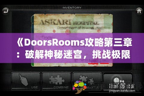 《DoorsRooms攻略第三章：破解神秘迷宮，挑戰(zhàn)極限解謎之旅》