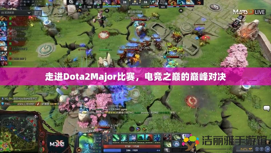 走進(jìn)Dota2Major比賽，電競之巔的巔峰對決